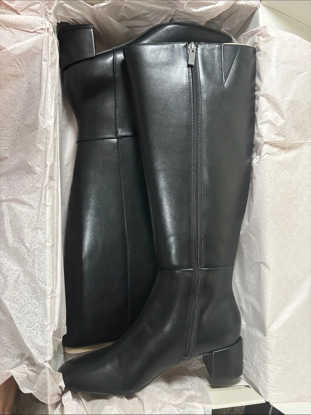 Bandolino Black Over-the-Knee Block Heel Boots